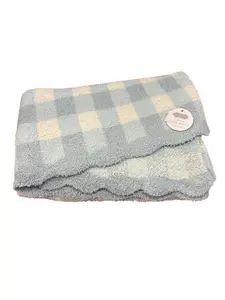 Gingham Chenille Blanket