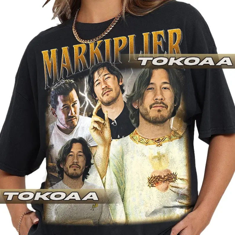 Limited Markiplier Vintage Shirt, Gift For Woman and Man Unisex T-Shirt