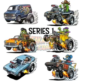 SERIES 1 Singles, Custom 3x3 Premium Vinyl Magnets