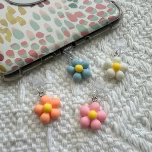Puffy Flower Kindle Charms - Decorative accessories for your Kindle or phone