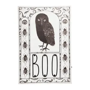 Gallerie II Boo Owl LED Wall Art