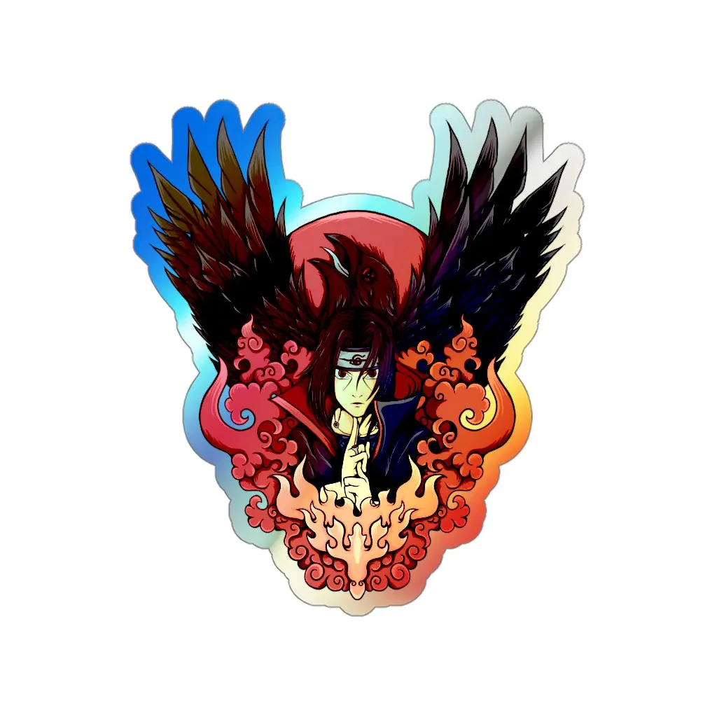 ITACHI'S GENJETSU - Holographic Sticker