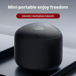Portable wireless speaker, stylish wireless loudspeaker, high volume, supports TWS pairing, small home speaker, portable outdoor speaker, car subwoofer, built-in microphone, compact size/powerful long-lasting battery, suitable for outdoor travel, outdoor