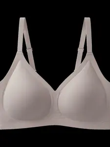 Jelly Soft Support Bra for Large Bust, Invisible Seamless Design, Comfortable Fashion Underwire-Free Lingerie, Sexy Push-Up Bra
