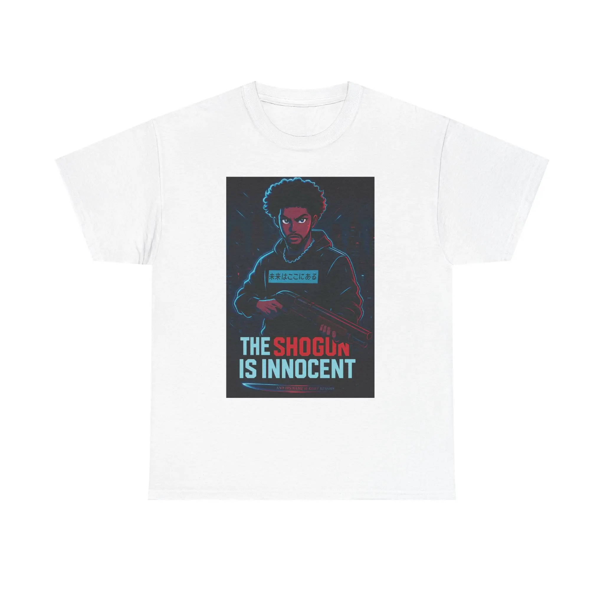 The Shogun Is Innocent-CoryxKenshin T-Shirt 100% Heavy Cotton