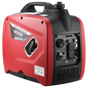 VEVOR Inverter Generator, 2900W Peak Watt Quiet Inverter Generator, Portable Inverters Generators for Home Use, Gas Powered, Compact and Lightweight Design - Stable Power, CO Sensor, Long Run TimeVEVOR Super Brand Day
