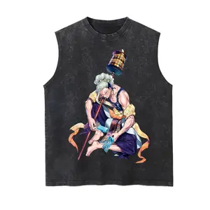 Record of Ragnarok Game Vintage Tank 90s Graphic Sleeveless Tank Tops Men Vest Streetwear Outfits Men Vacation Outfits Sleeveless Shirt