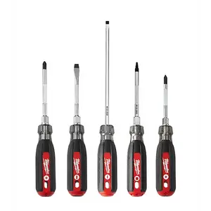 Milwaukee 48-22-2885 5pc Cushion-Grip Screwdriver Set