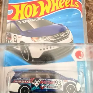 Honda Odyssey 93 Boost Time Model Car with Anime Design and Japanese