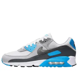 Nike Air Max 90 Platinum Tint Blue Lightning Men's DM0029-019 New Sneakers