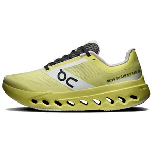On Cloudsurfer Next Z5 Women's Low-Top Running Shoes in Lemon Yellow, Breathable and Versatile for Comfort Trending Shoes, House White Official Shoes to Get / Maison Mihara