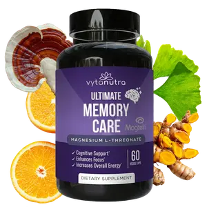 Ultimate Memory Care Magtein Magnesium L-Threonate – High Absorption Nootropic Brain Supplement for Memory, Focus, Clarity & Sleep