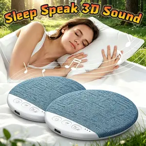 2026 Ultra-Slim Bone Conduction Pillow Speaker Wireless Bluetooth Silent Sleep Aid Portable Rechargeable Music Player for iOS & Android Compact Lightweight Travel Gift - Audio excellent sound quality