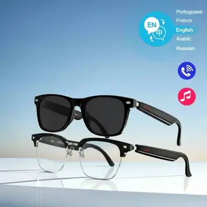 Smart Glasses with High-Quality Sound, Voice Calling, Bluetooth-compatible Fast Pairing, Large Battery Capacity, Long-Lasting, Perfect Gift, Wireless Smart Glasses