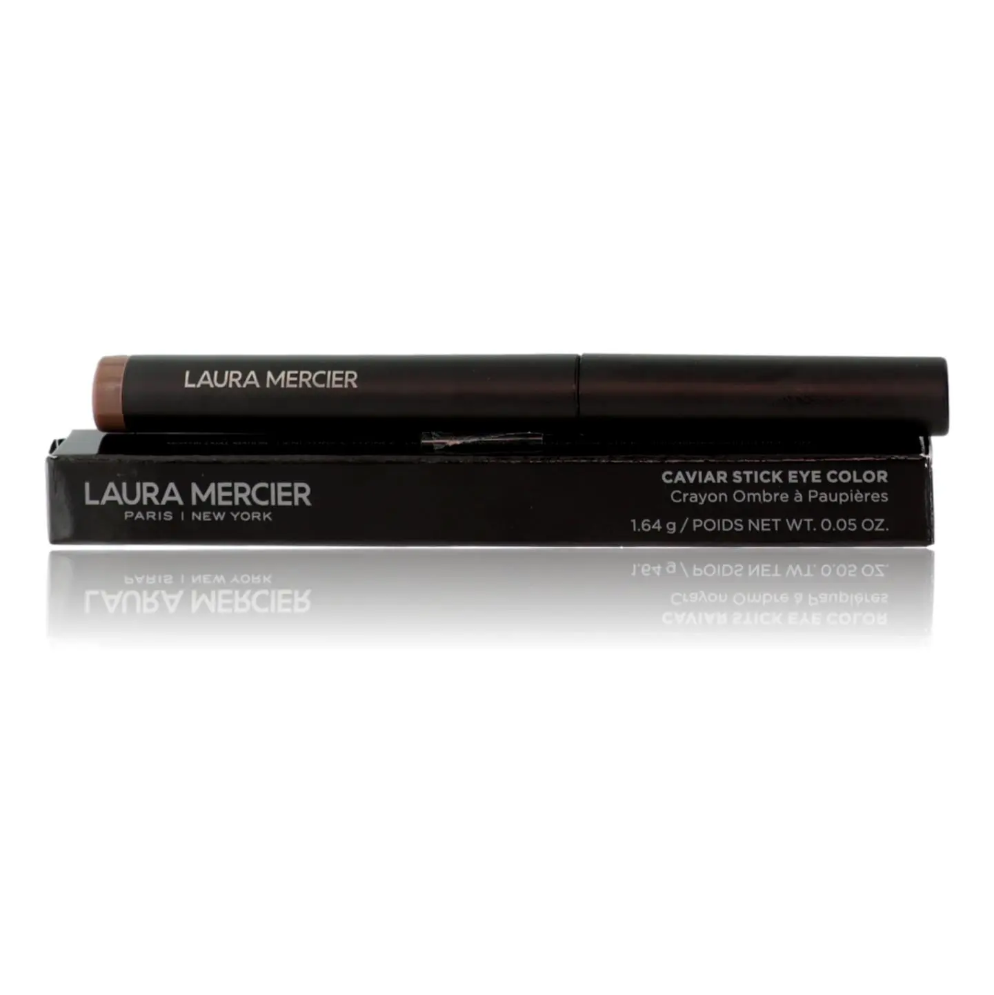 Women's Laura Mercier Caviar Stick Eye Color - 0.05oz Cream Stick Eyeshadow, Cream Glide, Long-Lasting, Easy to Apply for Eye Makeup, Cafe Noir