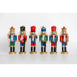 Royal Wooden Nutcracker Soldiers Set Wizardi F07M6-19