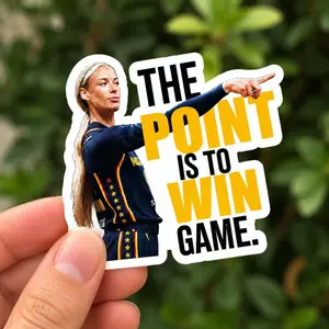 Sophie Cunningham Sticker, Sophie Basketball Point Guard Sticker Magnet, Funny Basketball Fan Decal, Athlete Gift, Waterproof Sports Sticker