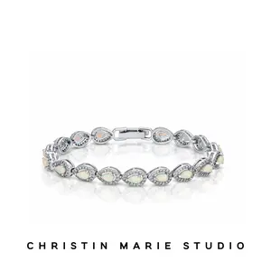 Teardrop Opal Bracelet