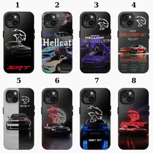 Hellcat Redeye Hard Tough Phone Case, Dodge Challenger SRT Cell Phone 11-17