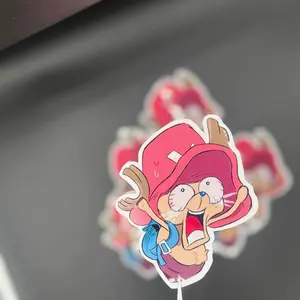 One Piece Chopper Screaming Vinyl Sticker, Cute Anime Inspired Waterproof Durable Decal for Laptop Phone Bottle and Notebook, Otaku Fan Collectible Gift