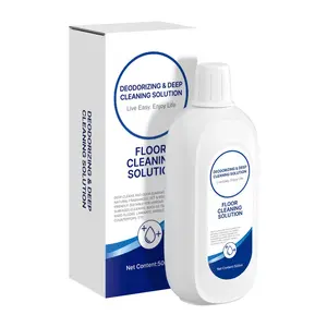 500ML Low-Foam Floor Cleaning Solution, Deodorizing Deep Clean for Tile, Wood & Laminate, No Residue, Safe for Home Use