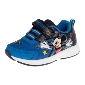 Mickey Mouse Toddler Boys  Sneakers with 2 Red Lights