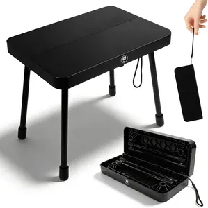 1Pc Portable Camping Stool Ultralight Foldable Pocket Chair with 300LBS Load Capacity Aluminum Alloy Legs PP Seat Compact Durable Outdoor Furniture for Fishing Hiking Traveling Tailgate Motorcycle Camping Patio Lounge Chair for Adults.Outdoor trip.