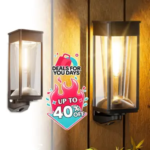 Solar Fence & Wall Lights with Easy Installation,Aesthetic,easiestgardenmakeover, Auto On/Off, IP65 Waterproof Outdoor Lighting, Warm & Cool White LED Decorative Lamp for Patio, Yard, Porch & Backyard,summergarden
