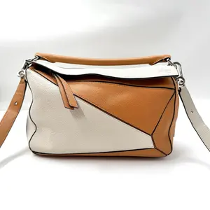 Pre-owned Loewe AsShown Shoulder Bags 5462 Puzzle grained leather handbag 26.06.18 Liveshow3