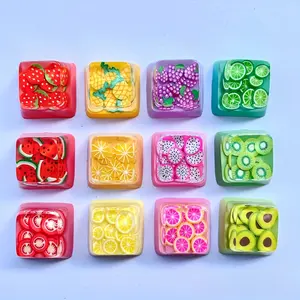 1pc of Cute Fruit-Themed Keycaps Suitable for Mechanical Keyboard Additions