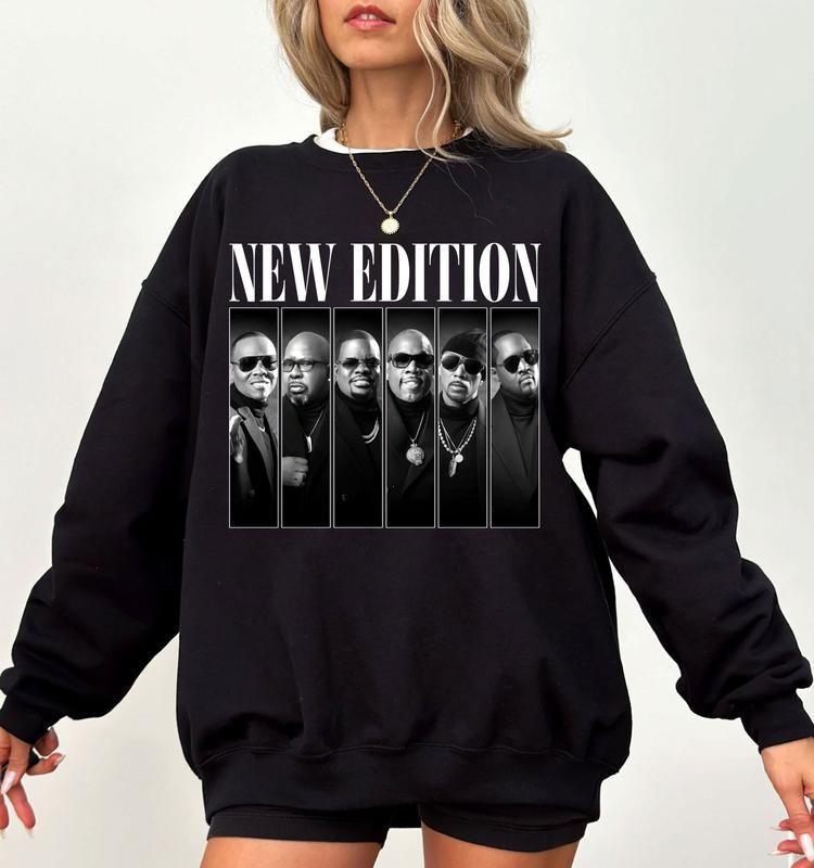 New Edition Shirt, Retro The New Edition Graphic Tee, New Edition Tour 2026 Merch Tee, New Edition R&B Band Tour Shirt, Gift For Fans