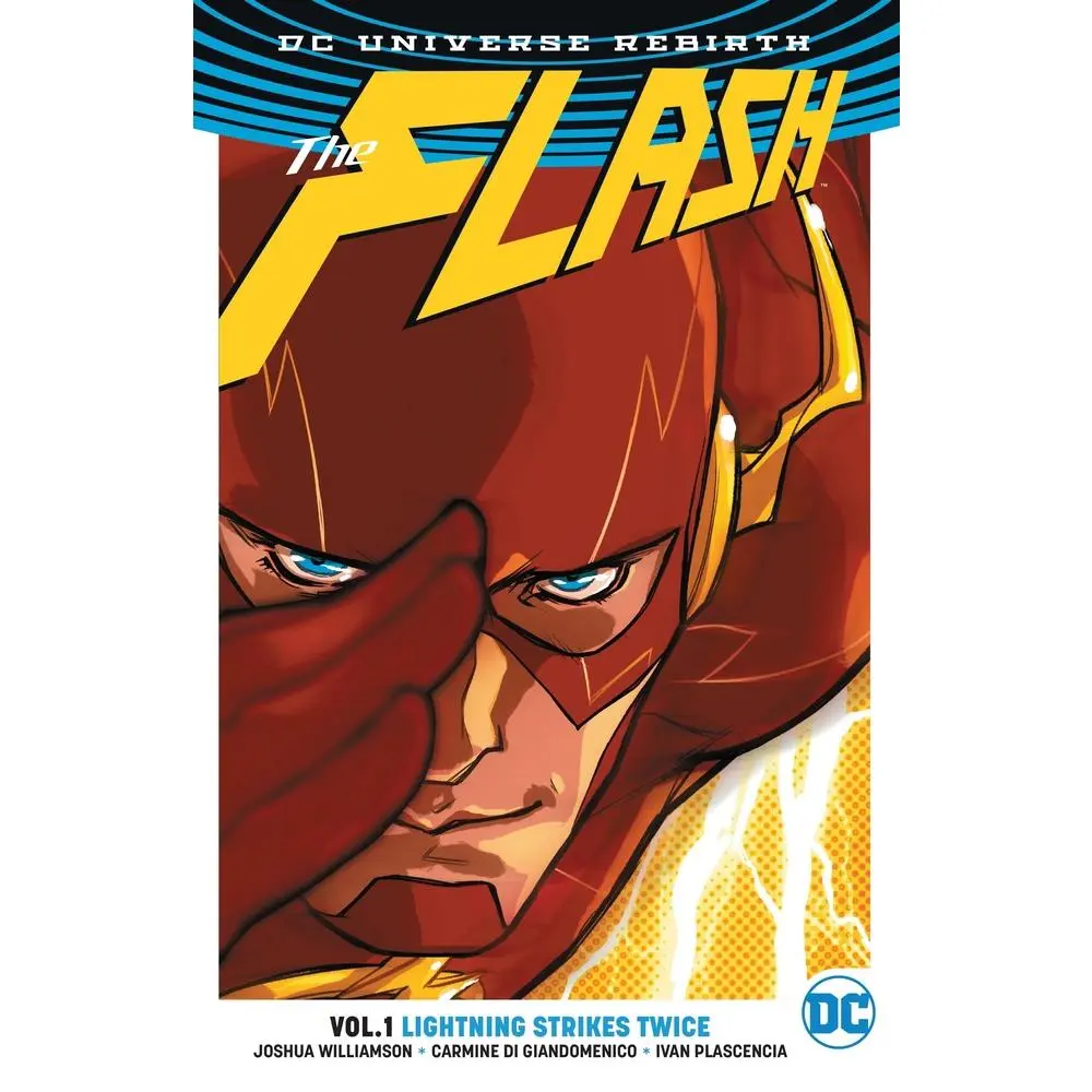 Used Comics Book - The Flash, Volume 1: Lightning Strikes Twice (Rebirth) by Joshua Williamson (English Paperback)