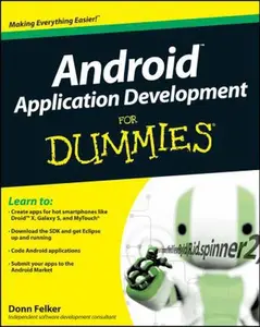 USED-Android Application Development for Dummies by Donn Felker (Paperback)