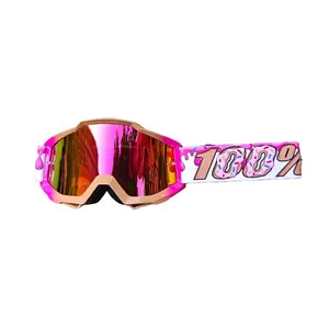 100% Protective Sunglasses for Motorcycle Off-Road Riding, Windproof Sandproof Outdoor Sports Sunglasses for Men Women MTB Safety Cycling Glasses mx atv dirt motorcycle goggles cycling sunglass antifog performance eyewear unisex eye glasses