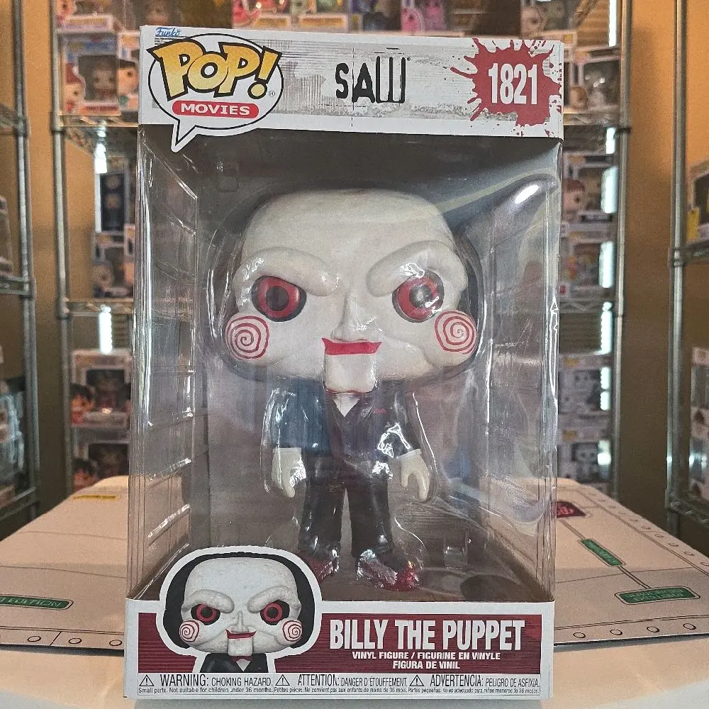 Funko Pop Movies Jumbo Billy The Puppet #1821 Saw