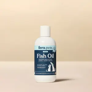 Fish Oil Supplement for Dogs & Cats, Omega 3 Wild Caught Fish, EPA & DHA