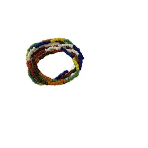 7 African Powers Beaded Necklace with Vibrant Colors and Unique Design for Stylish Accessory