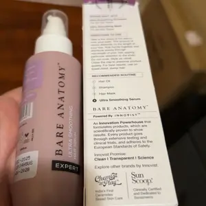 Product Review of Ultra Smoothing Hair Serum – Reduce Frizz & Deep Hydration | Niacinamide + Carbohydrate Complex for Silky, Smooth Hair | Vegan, SLS & Paraben-Free from B**a M**s R**a