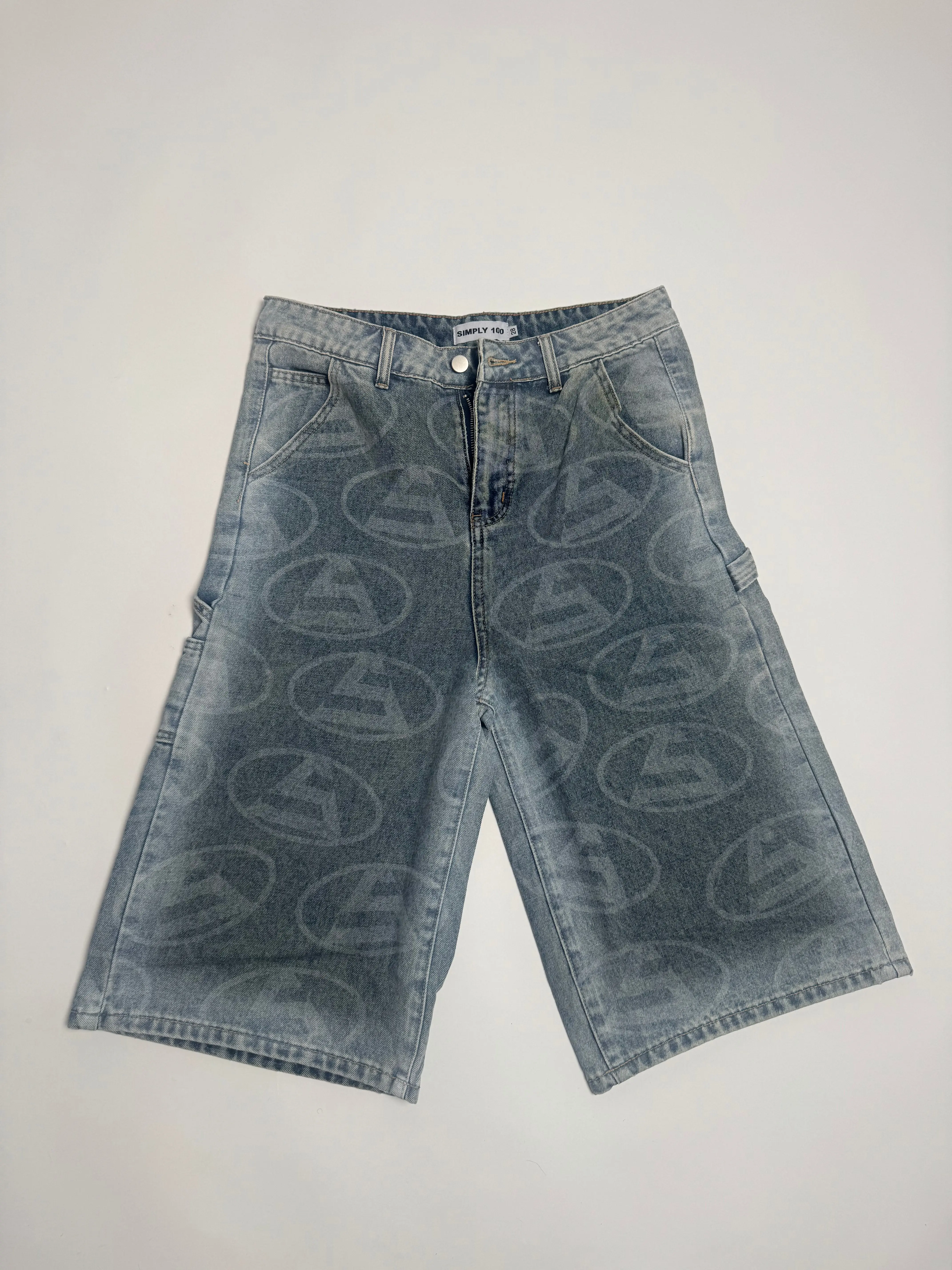 Simply 100 "3/4s Denim" Short