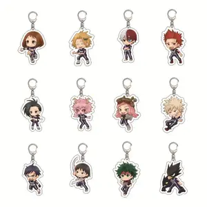 My Hero Academia Acrylic Keychain – Izuku Midoriya & Shoto Todoroki Keychain