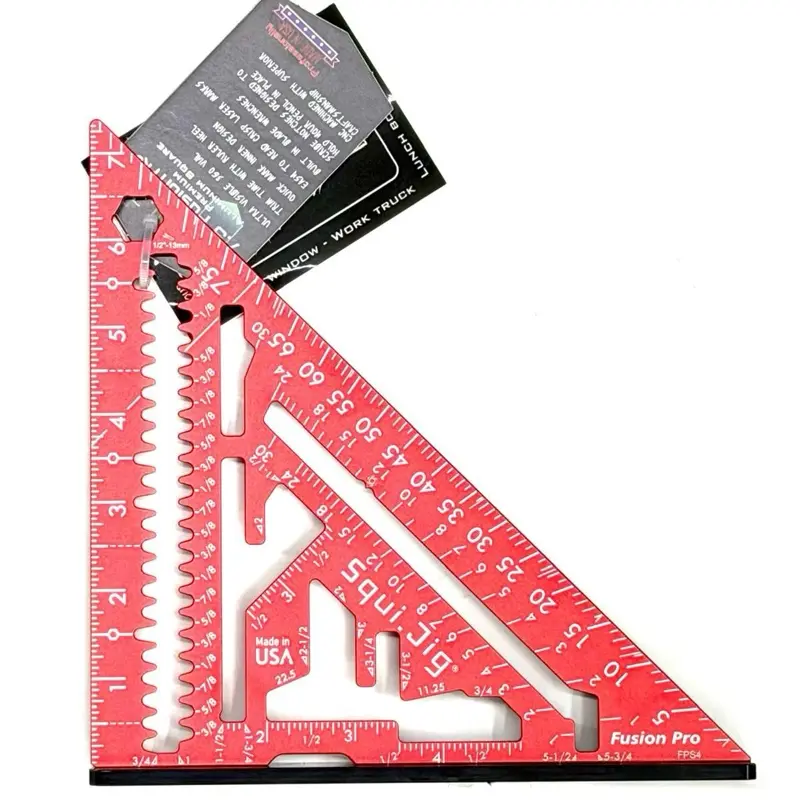 Fusion Pro TP34 Triangle Ruler with Precision Markings for Accurate ...