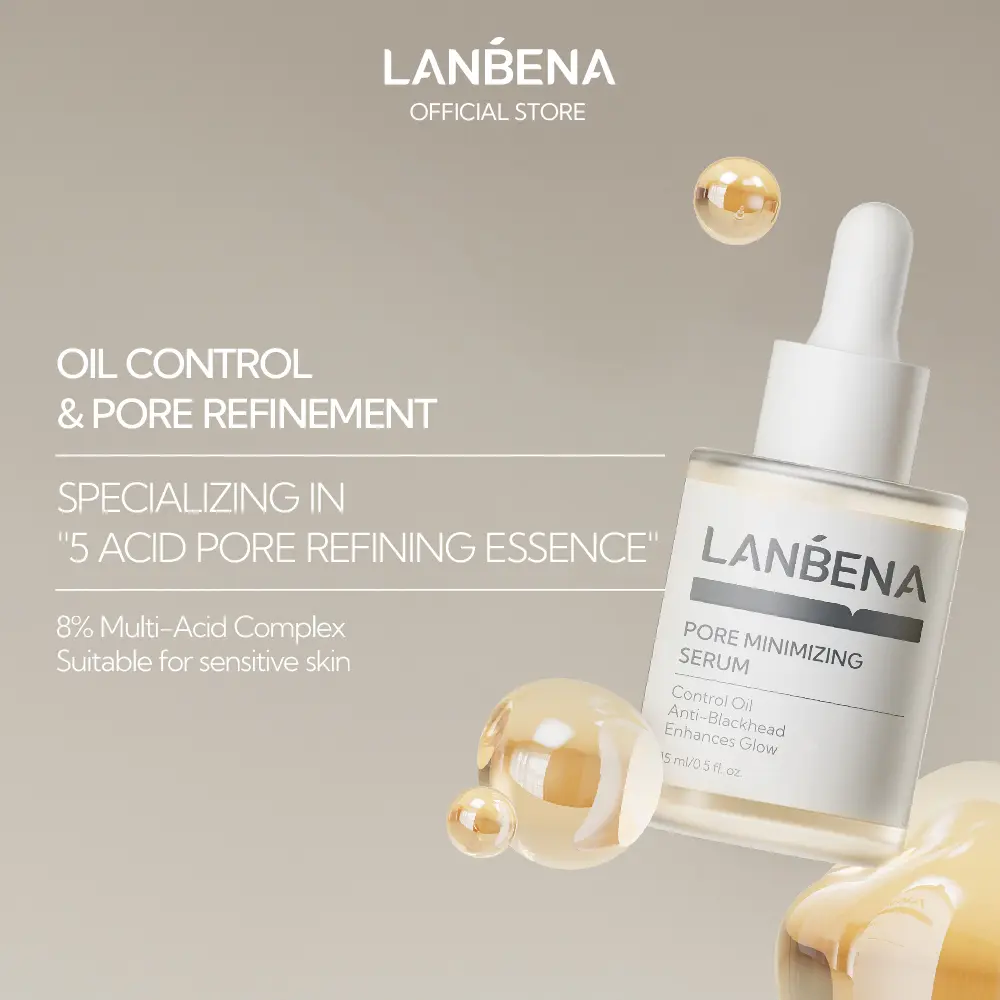 LANBENA New Upgrade Pore Minimizer Serum Oil Control Moisturizing