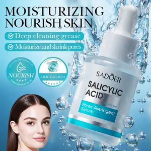Salicylic Acid Pore Minimizing Essence, Niacinamide, Hyaluronic Acid, Aloe Vera Leaf Extract, Skin Care Serum for Clearer Skin