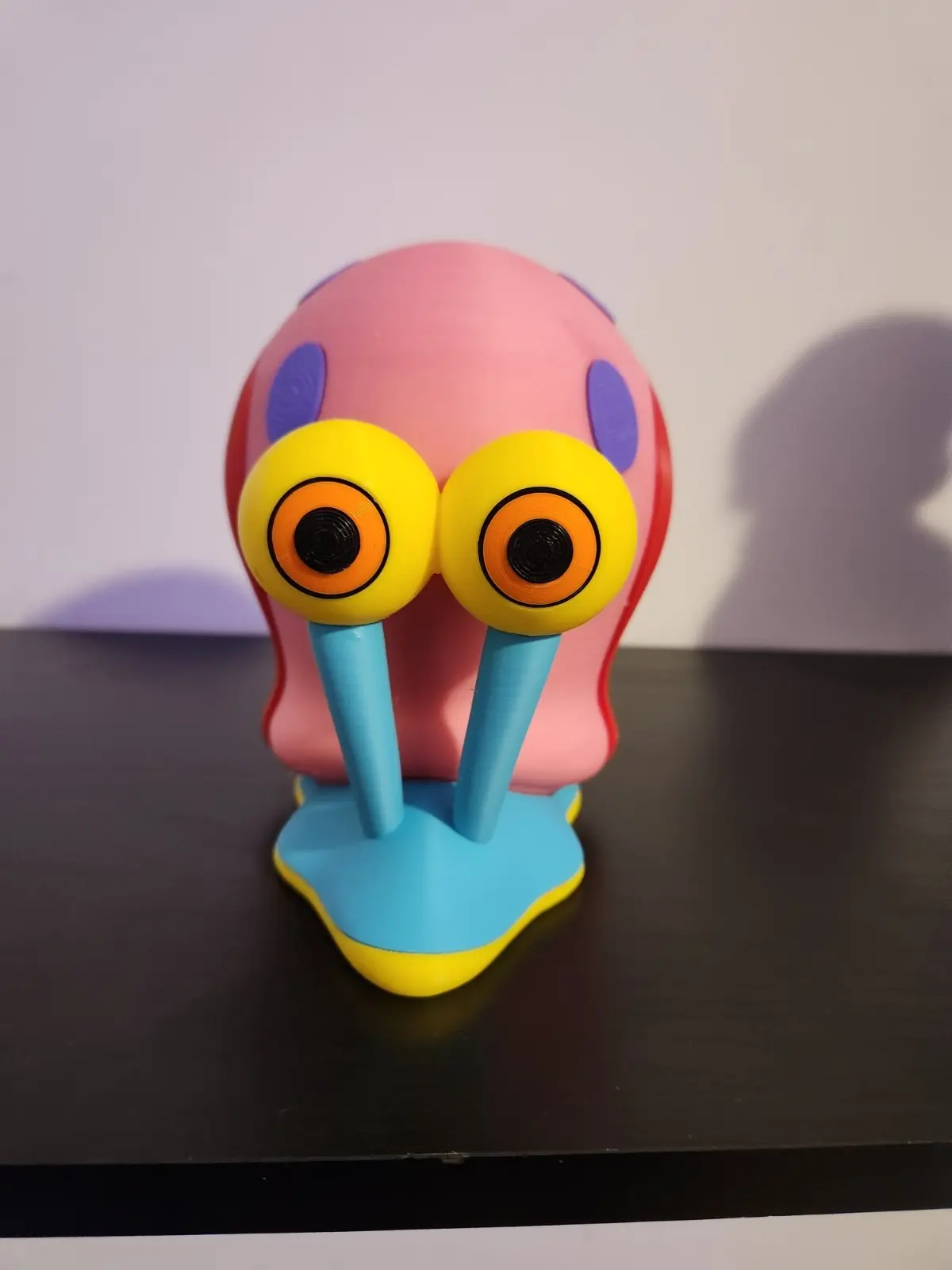 Large 3D Printed Gary from SpongeBob SquarePants  Fan Art Collectible
