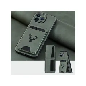 PU Leather Card Bag Phone Case, Suitable For IPhone17/IPhone17 Air/IPhone17 Pro/IPhone17 Pro Max/16 Pro Max/15 Pro Max/14 Pro Max/13 Pro Max/12 Pro Max