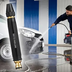 High-pressure Car Washing Spray Gun, A Fully Plastic Gardening Car Washing Water Gun, A Household Powerful Floor Cleaning Spray Gun, With Adjustable Size, Very Suitable For Washing Cars, Cleaning Outdoor Walls And Watering Gardens