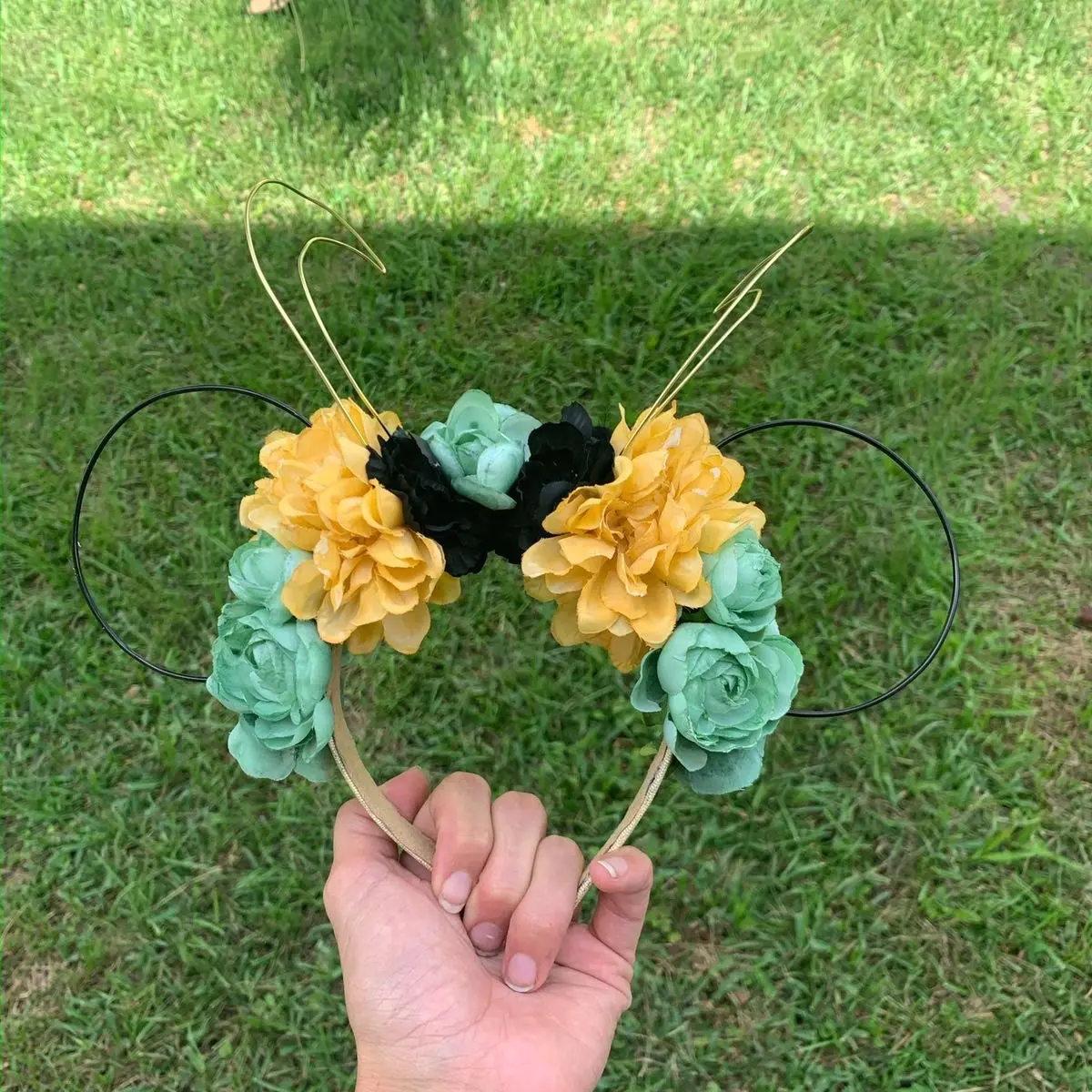 Loki Mouse Ears - Handmade Lightweight Ears with Customizable Lights, Designed by the Seller, Customizable for Various Styles