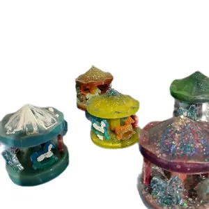 Colorful Epoxy Carousels - Custom Made for Unique Fun