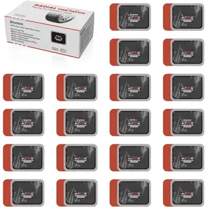 20 count Radial Tire Patch 3.15" x 2.56", Heavy Duty Tire Repair Patches for   Bus Tractor Agricultural