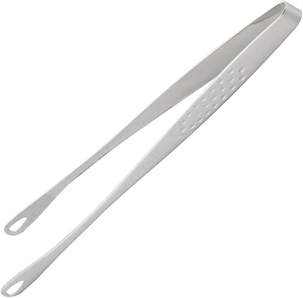 kitchen tweezers Grill Tongs,Stainless Steel Cooking Tweezer Tongs,Kitchen Tongs For Cooking.Dishwasher Safe, Easy to Wash, Light Grasp, Non-Slip, Barbecues, Yakiniku, Fried Food, Outdoor, Camping, Durable, Cooking